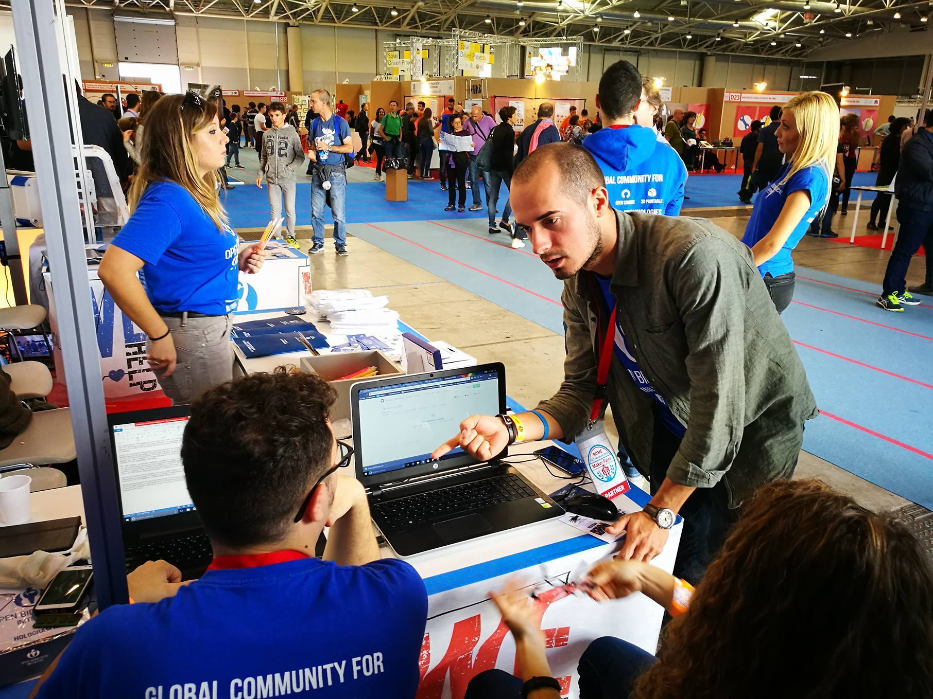 openbiomedical initiative maker faire rome