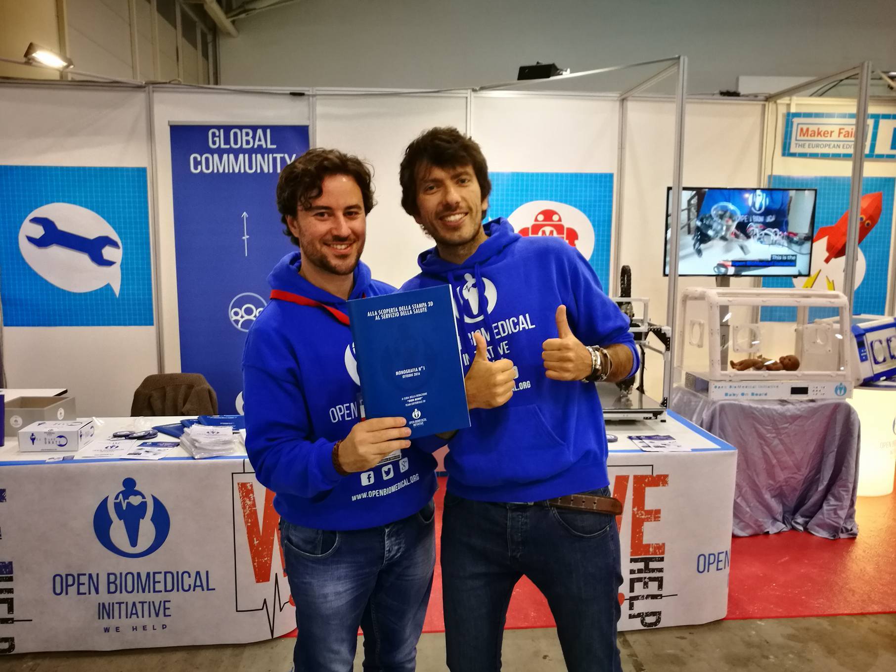 openbiomedical initiative maker faire rome