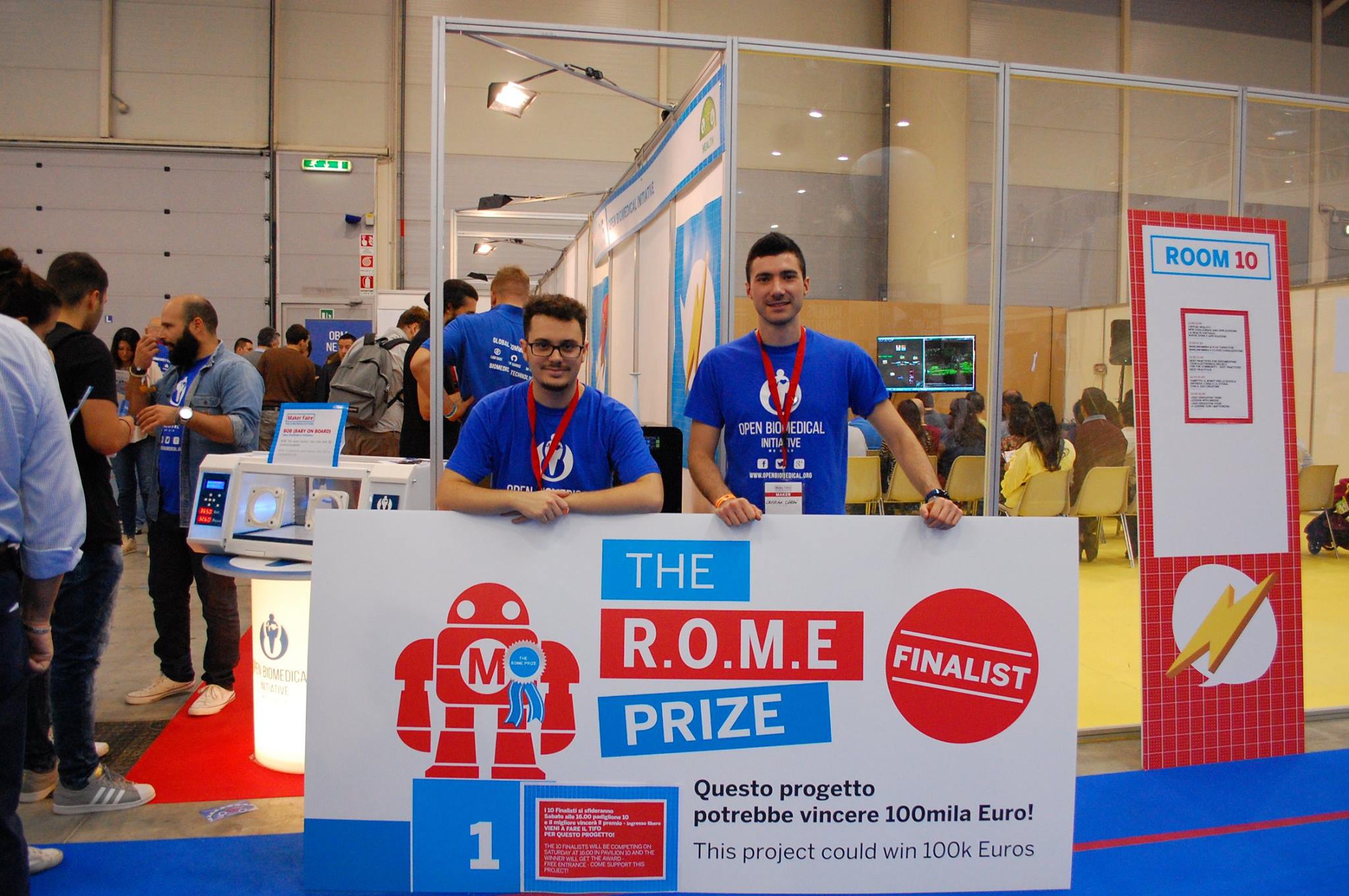 openbiomedical initiative maker faire rome