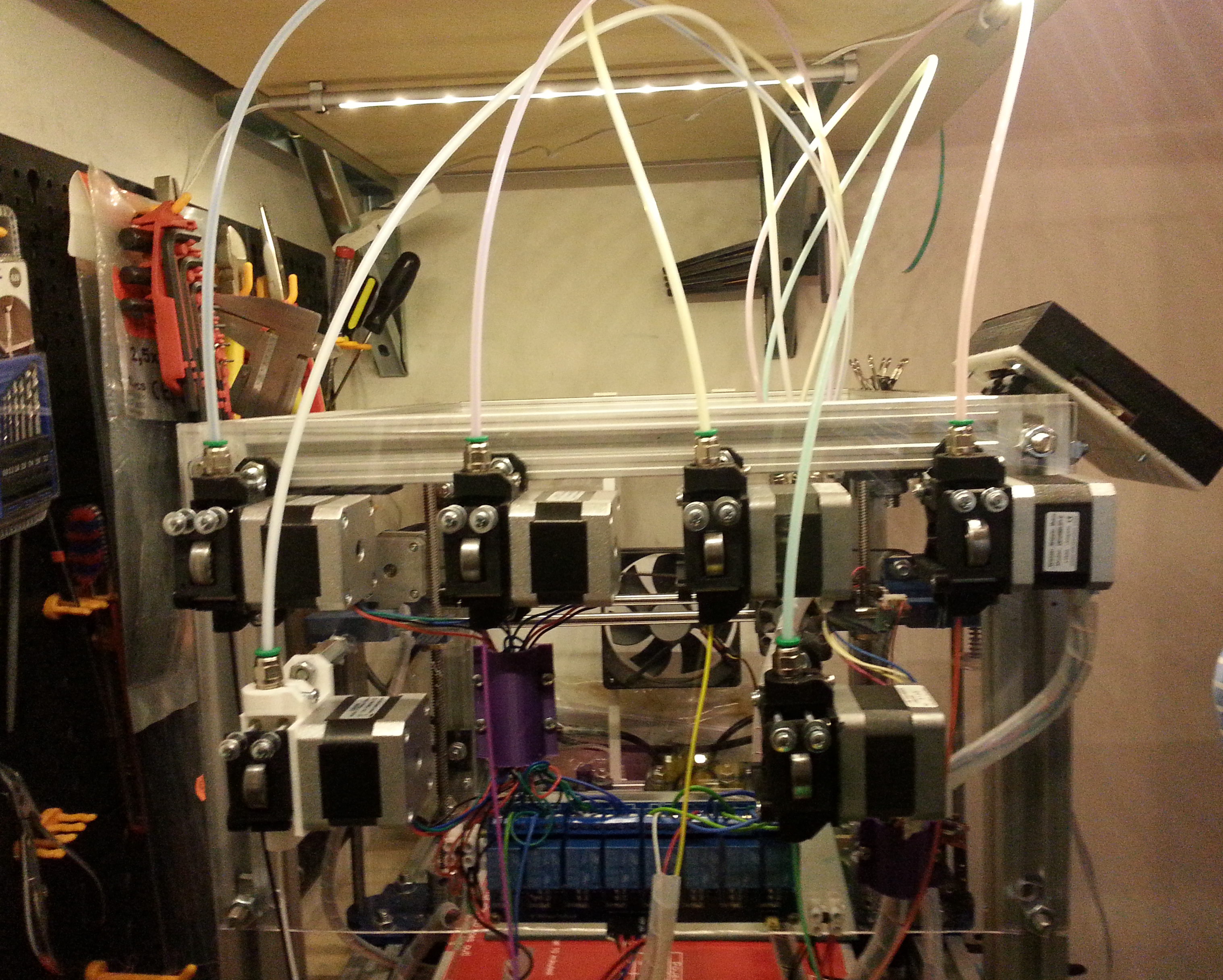 stampante 3d multicolore