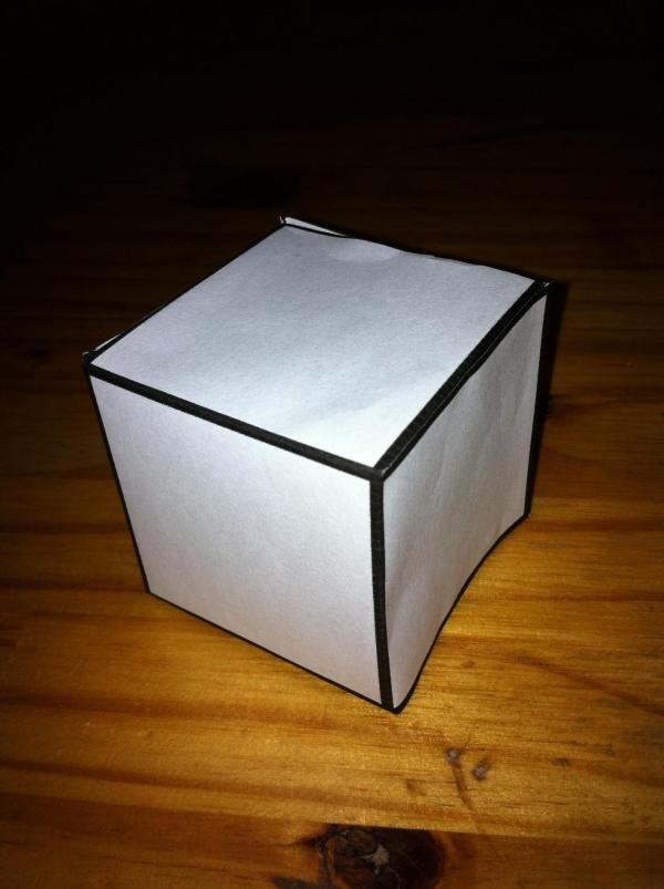 cubo carta